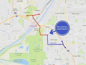 Easy Access to I-294 and I-55